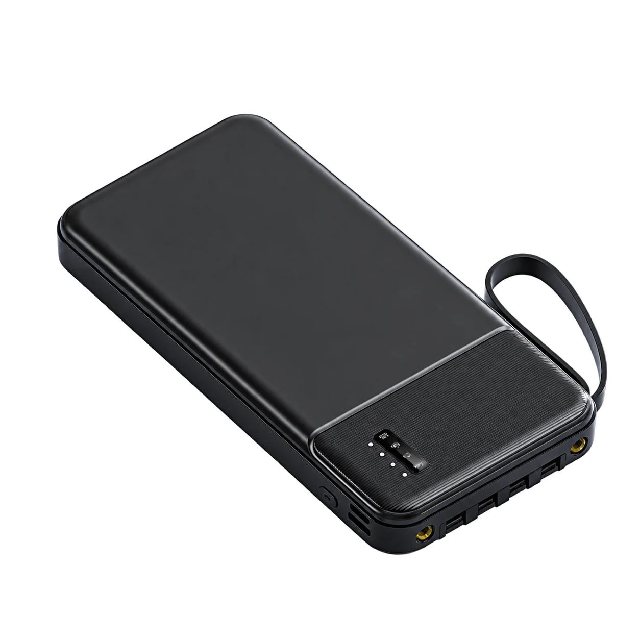 YM-1348 Zhuoyue RectangularMiniScreen20000mAh 4-in-1 Cables