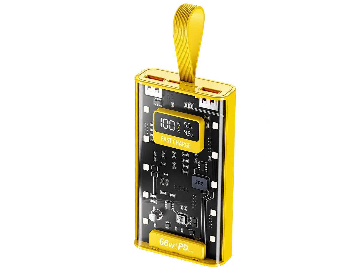 YM-746 Kukee RectangularBig ScreenFast Charge4Cable20000mAh