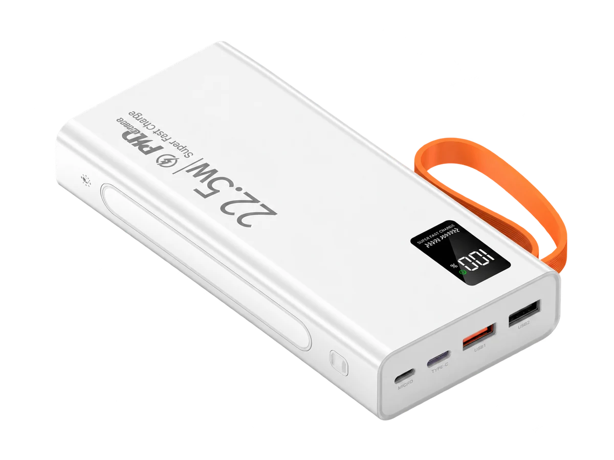 YM-565 Name: Feiyang20000mAh Vertical ScreenBuilt-in4Cable Color: Black, White, Pink, Purple Size: 147*68*30mm Battery: 1260110*2(20000mAh) Input: 20WSuper Fast Charge/2A Output: 22.5WSuper Fast Charge/2A Feiyang20000mAh Vertical ScreenBuilt-in4Cable Color: Black, White, Pink, Purple Size: 147*68*30mm Battery: 1260110*2(20000mAh) Input: 20WSuper Fast Charge/2A Output: 22.5WSuper Fast Charge/2A